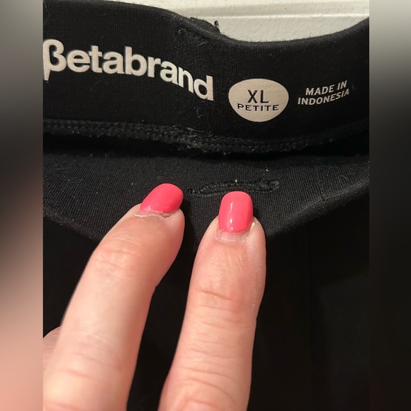 Betabrand Women’s Black Dress Pants - Picture 4 of 5